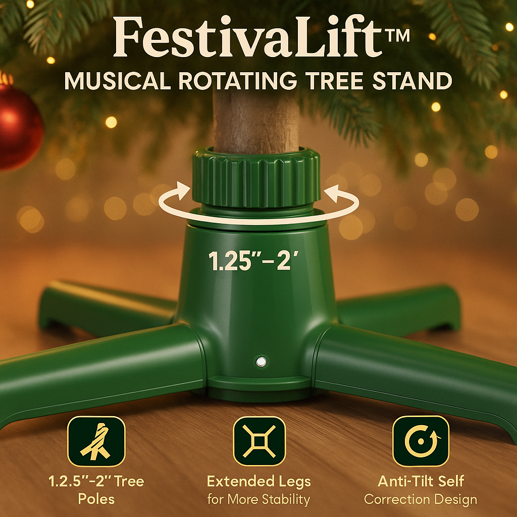 FestivaLift™ Musical Rotating Tree Stand