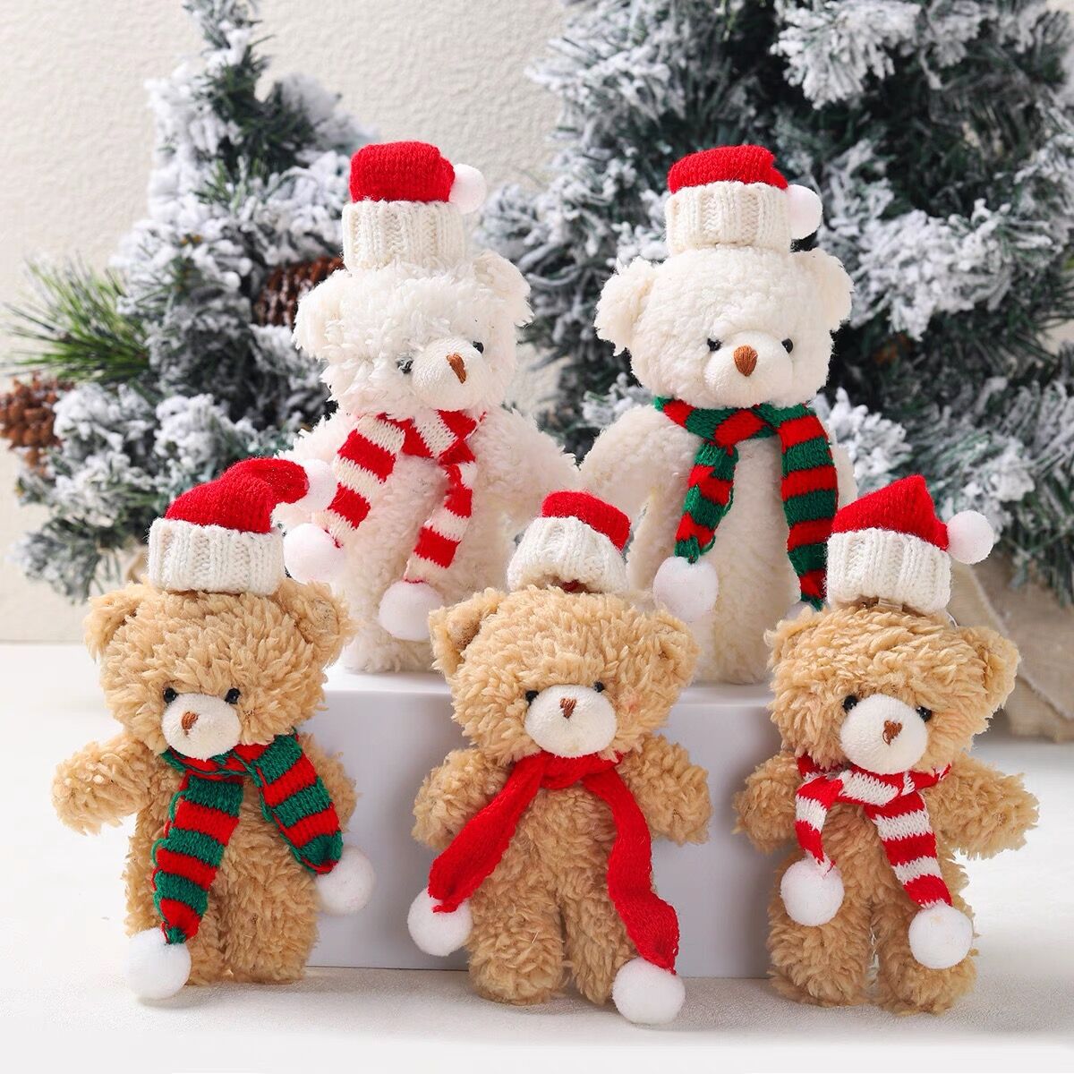 Christmas Teddy Bear Set